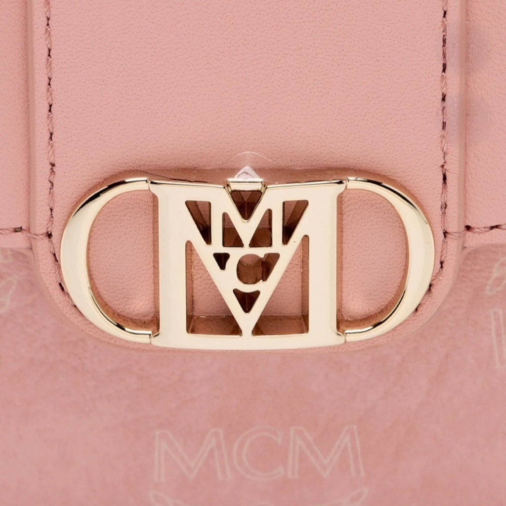 MCM Visetos Calfskin Logo Mode Travia Small Shoulder Bag - crossbody - NWT - Picture 11 of 11